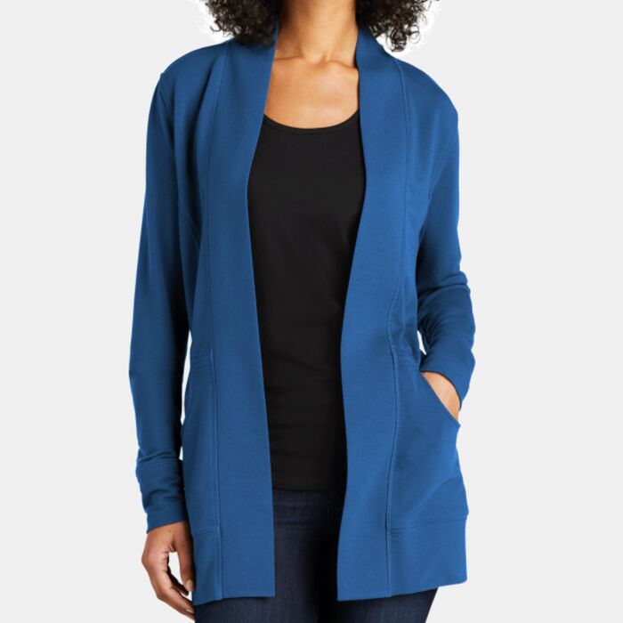 Women's Microterry Cardigan Thumbnail