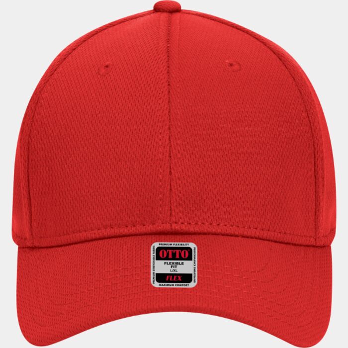 OTTO CAP "OTTO FLEX" Fitted 6 Panel Low Profile Baseball Cap Thumbnail