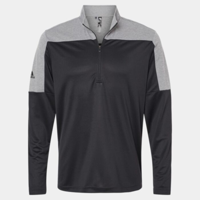 Men's Ultimate365 Lightweight Colorblocked Quarter-Zip Pullover Thumbnail