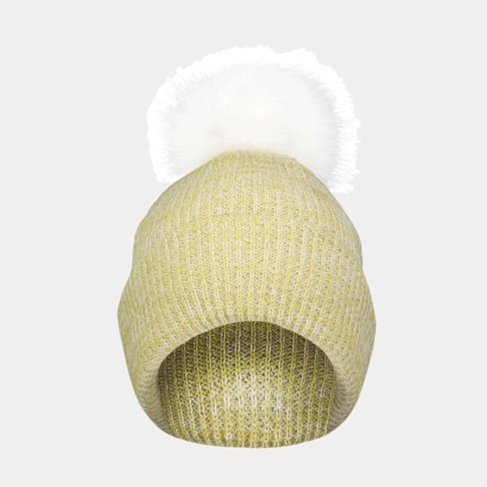 Faux Fur Pom Beanie Thumbnail