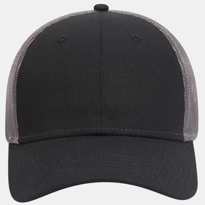 OTTO CAP 6 Panel Low Profile Mesh Back Trucker Hat Thumbnail