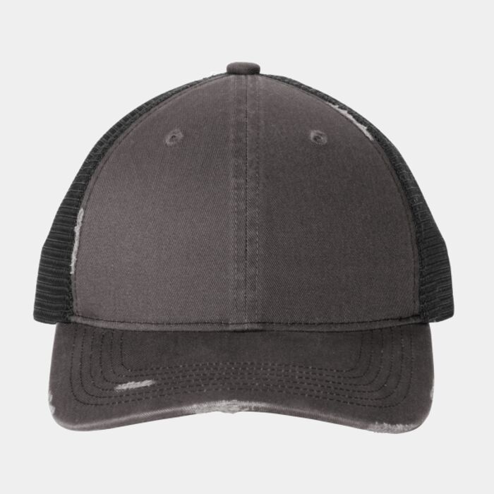 Distressed Mesh Back Cap Thumbnail