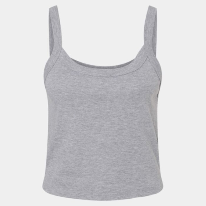 Women's Micro Rib Spaghetti Strap Tank Thumbnail