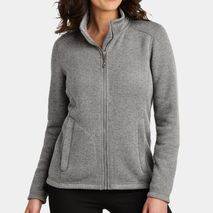 Women's Arc Sweater Fleece Jacket Thumbnail