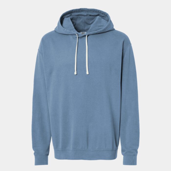 Unisex Garment-Dyed Lightweight Fleece Hooded Sweatshirt Thumbnail