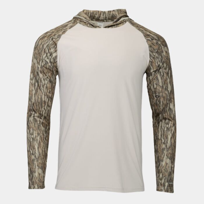 Men's Biloxi Performance Colorblocked Hooded Long Sleeve T-Shirt Thumbnail