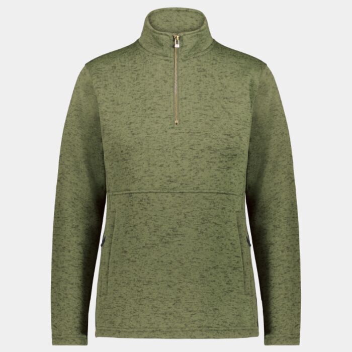 Ladies Alpine Sweater Fleece 1/4 Zip Pullover Thumbnail