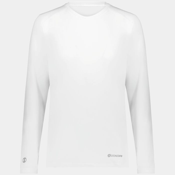 Ladies Essential Long Sleeve Tee Powered by Coolcore(r) Thumbnail