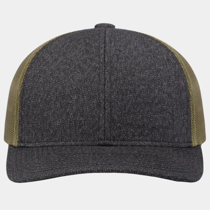 Melange Heather Low-Profile Trucker Thumbnail