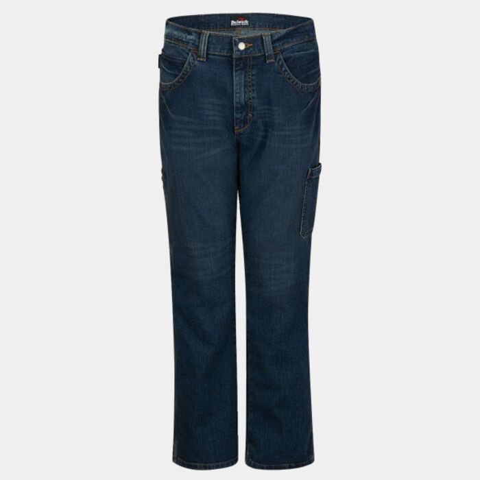 Men's Stretch Denim Dungaree Jeans Thumbnail