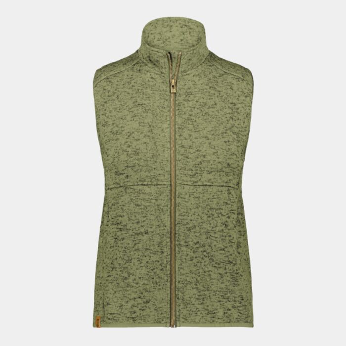 Ladies Alpine Sweater Fleece Vest Thumbnail