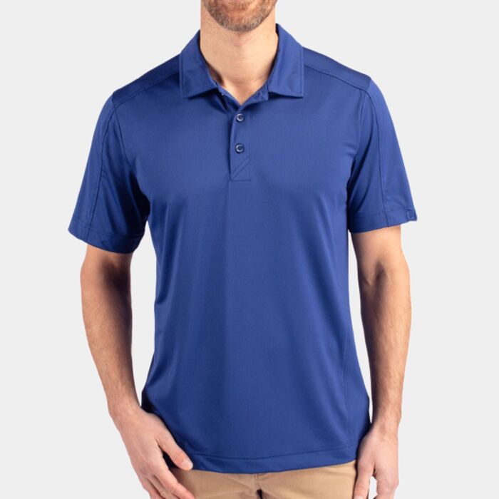 Cutter & Buck Prospect Eco Textured Stretch Recycled Mens Big & Tall Polo Thumbnail