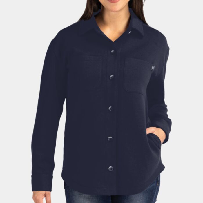 Cutter & Buck Roam Eco Recycled Womens Shirt Jacket Thumbnail