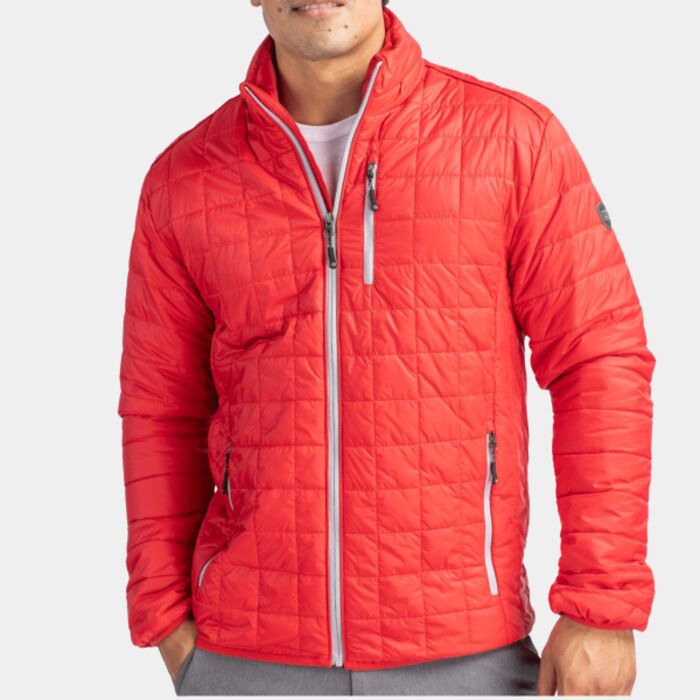 Cutter & Buck Rainier PrimaLoft Mens Eco Insulated Full Zip Puffer Jacket Thumbnail