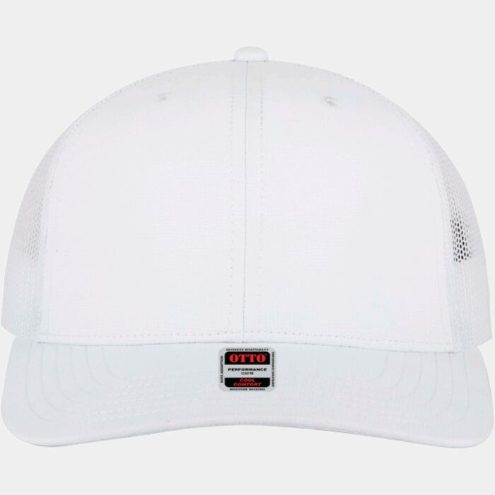 OTTO CAP 6 Panel Mid Profile Mesh Back Trucker Hat Thumbnail