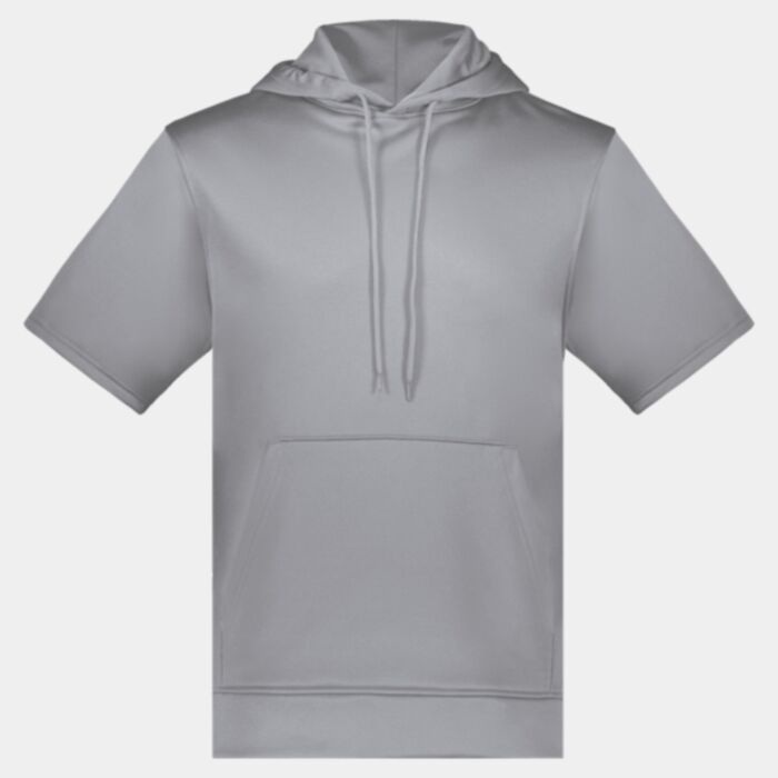 Unisex Fleece Short Sleeve Hooded Pullover Thumbnail
