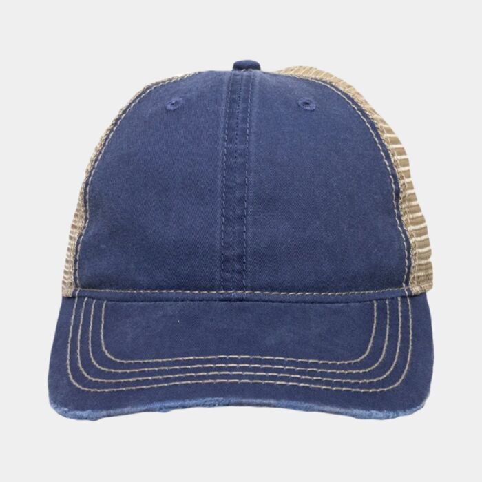 Heavy Distressed Tea-Stained Mesh Thumbnail