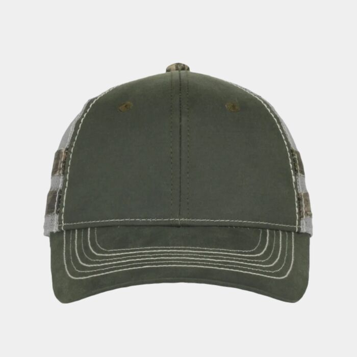 Weathered Cotton Mesh Back Thumbnail