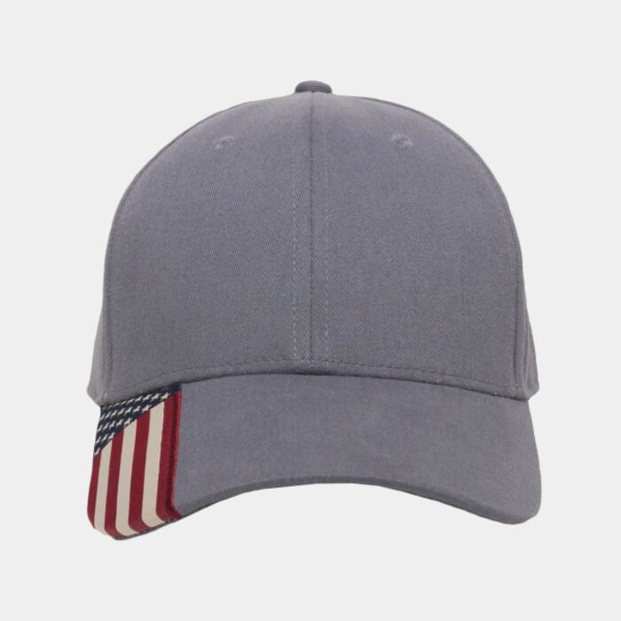 Brushed Twill W/Flag Visor Insert Thumbnail