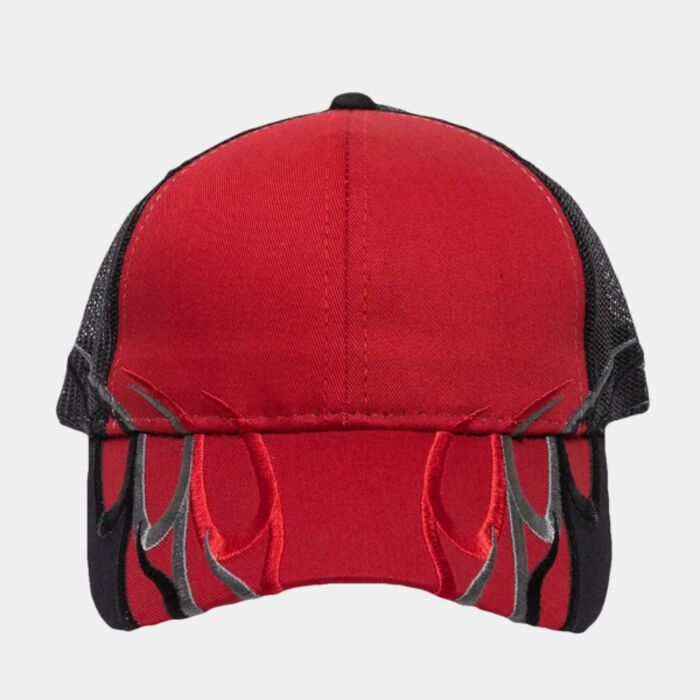 Racing W/Embroidered Wave Mesh Back Thumbnail