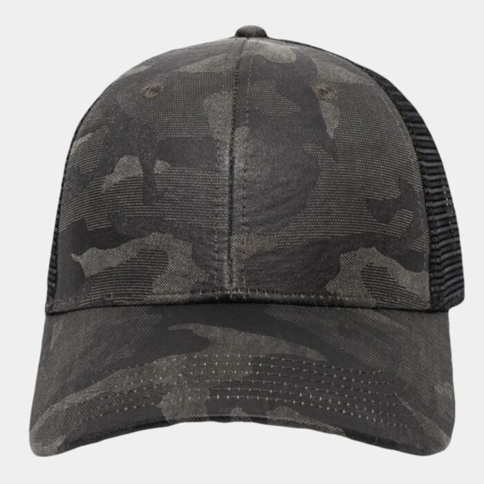 Etched Camo Weathered Meshback Thumbnail