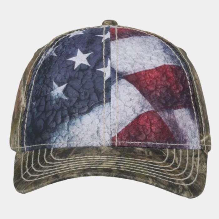 Sublimated Flag Front W/Camo Back Thumbnail