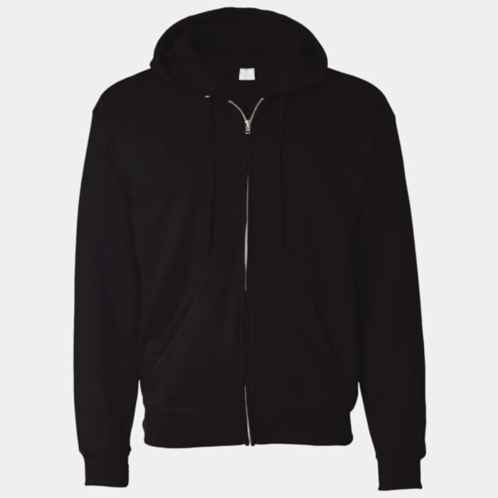 Unisex Full-Zip Fleece Hoodie Sweatshirt Thumbnail