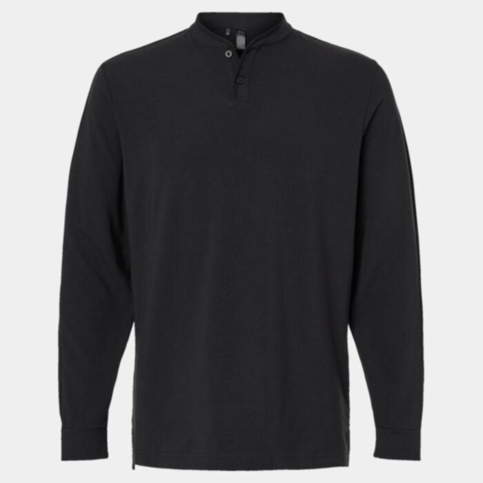 Men's Henley Long Sleeve T-Shirt Thumbnail