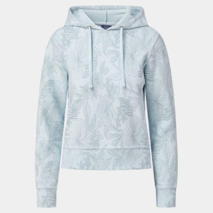 Women's Maddie Floral Print Hooded Sweatshirt Thumbnail