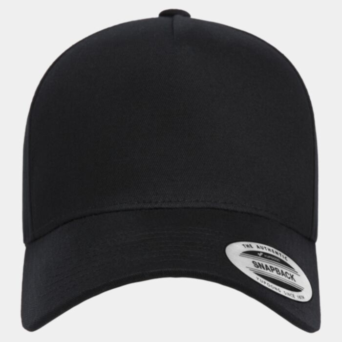 Retro Cotton Blend Trucker Snapback Cap Thumbnail