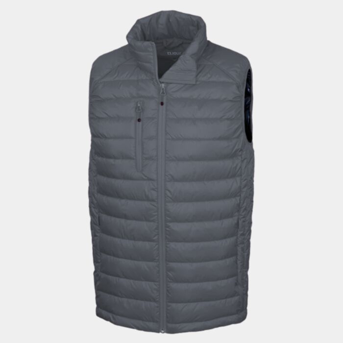 Clique Hudson Insulated Mens Full-Zip Puffer Vest Thumbnail