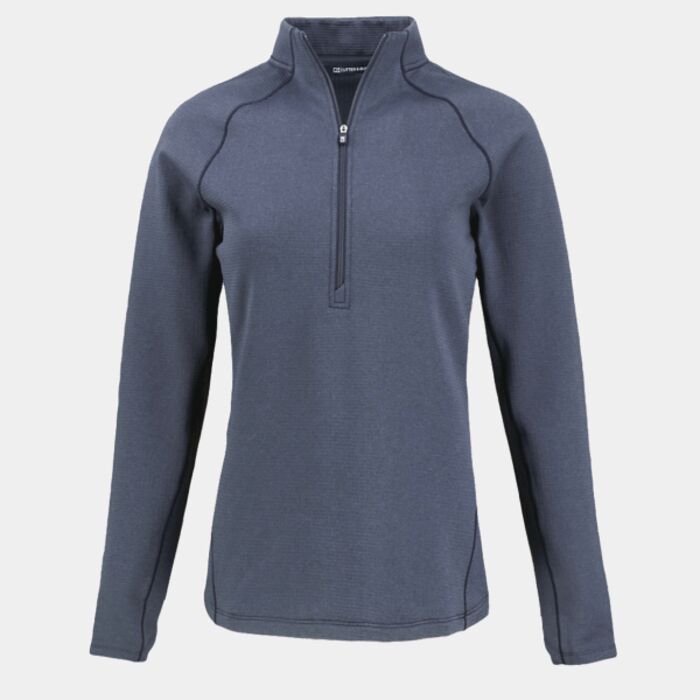 Cutter & Buck Peshastin Eco Fleece Recycled Womens Half Zip Pullover Thumbnail
