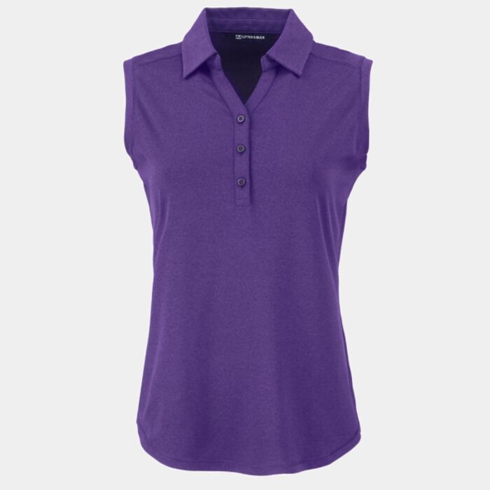 Cutter & Buck Forge Eco Stretch Recycled Womens Sleeveless Polo Thumbnail