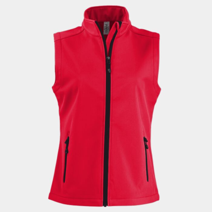 Clique Tempo Eco Stretch Full Zip Womens Softshell Vest Thumbnail