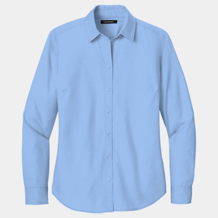 Women's Long Sleeve Nailhead Easy Care Shirt Thumbnail