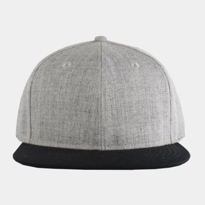 Wool Blend Heather Snapback Cap Thumbnail