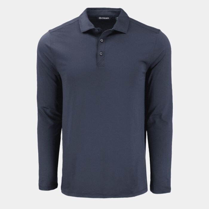 Cutter & Buck Coastline Epic Comfort Recycled Mens Long Sleeve Polo Thumbnail