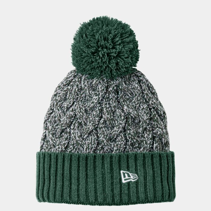 Marled Knit Pom Beanie Thumbnail