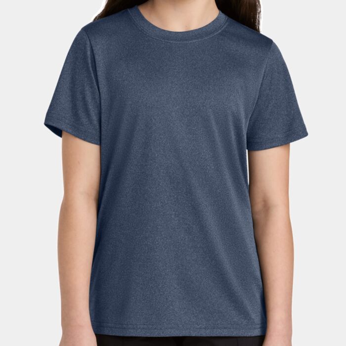 Youth Heather Performance Tee Thumbnail