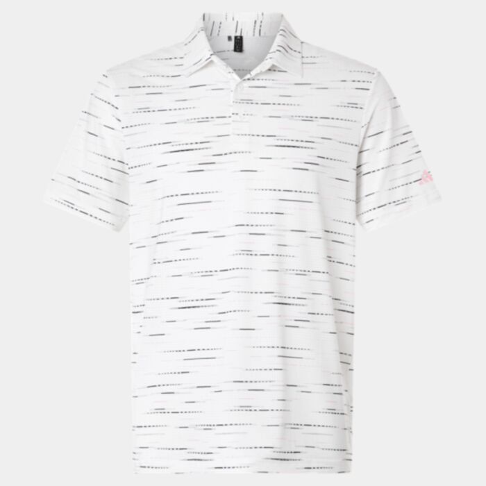 Men's Ultimate365 Mesh Glimmer Print Polo Thumbnail