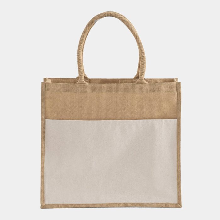 Large Easy-Print Jute Bag Thumbnail