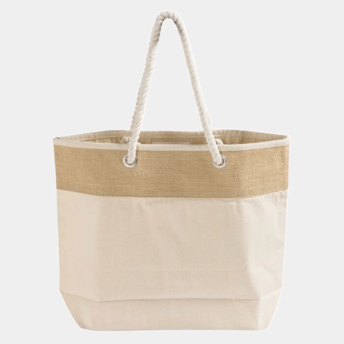 Fancy Canvas Rope Tote Thumbnail