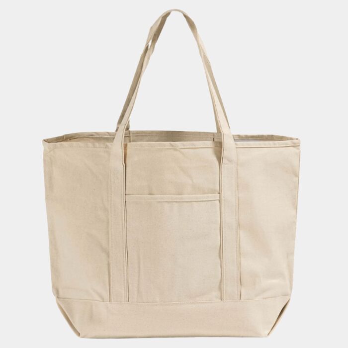 Jumbo Deluxe Canvas Tote Thumbnail