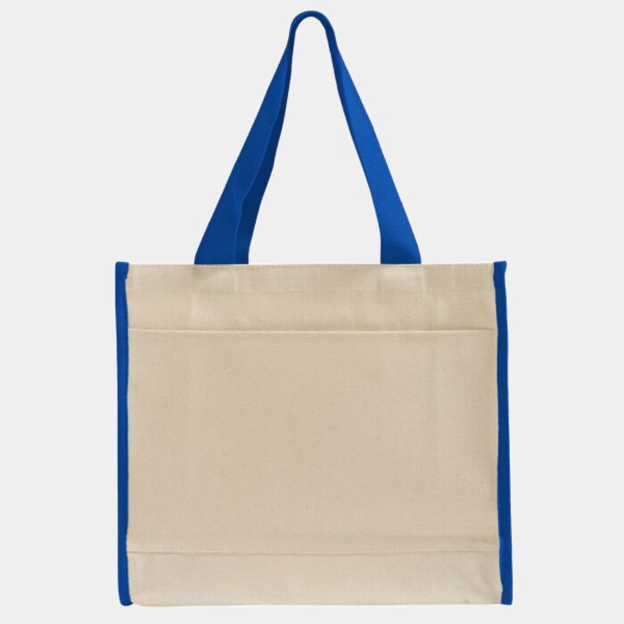 Color-Trim Canvas Tote Thumbnail