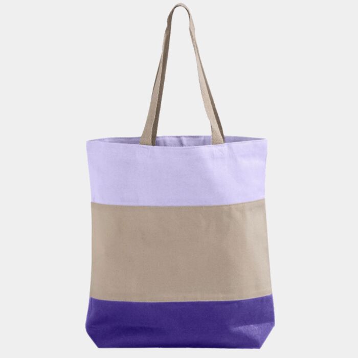 Tri-Color Canvas Tote Thumbnail