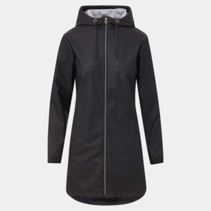 Women's Vintage Hooded Rain Jacket Thumbnail