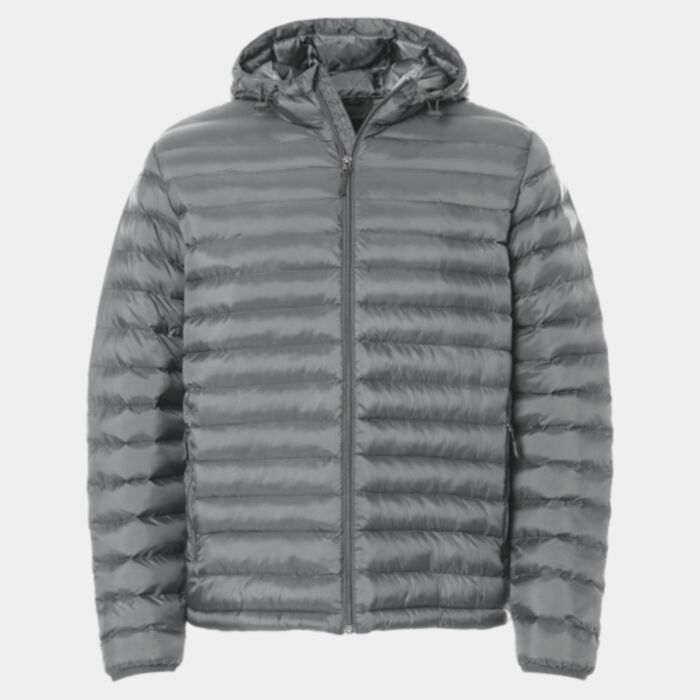 Men's Lightweight Poly-filled Hooded Puffer Jacket Thumbnail