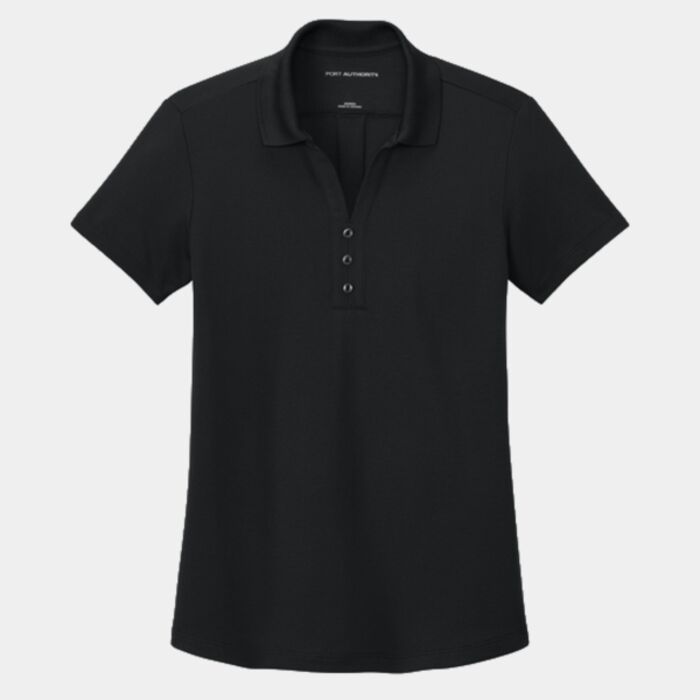 Women's Plaited Pique Polo Thumbnail