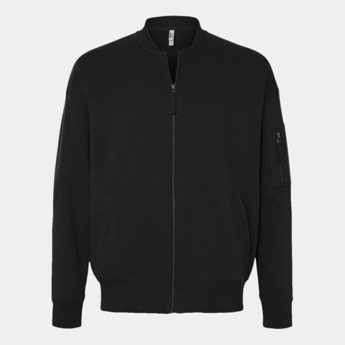 Unisex French Terry Bomber Jacket Thumbnail