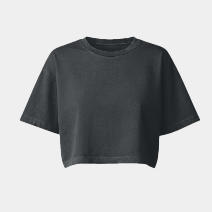 Women's Garment-Dyed Cropped Tee Thumbnail